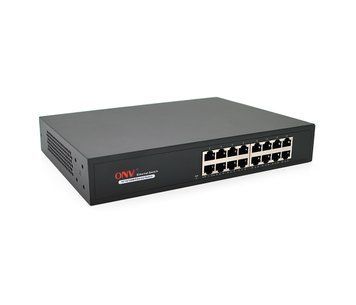 Коммутатор Ethernet ONV-H1016 в металлическом корпусе, 16*100Мб портов, 270х181х44 мм U_27264 фото