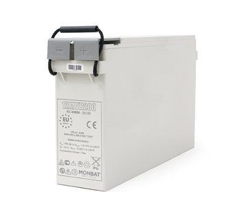 Акумуляторна батарея MONBAT FRONT TERMINAL 12MVR200 AGM 12V/200 Ah, 555x125x316 мм, 59.2 кг U_37283 фото