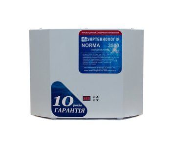 Стабілізатор напруги терісторний NORMA 3,5 (3500Вт) 220В, стабілізація 120-260, 9 ступенів U_20232 фото