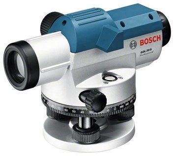 Нивелир оптический Bosch GOL 20D, до 60м, &plusmn;3.0мм/30м, зум х20, 1.5кг RC_0.601.068.400 фото