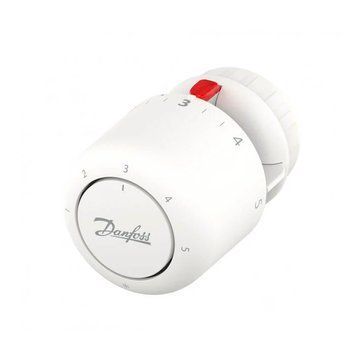 Danfoss Термостатичний елемент Aero, RA, +7...28 &deg;C, Click, вбудований датчик, білий RC_015G4594 фото
