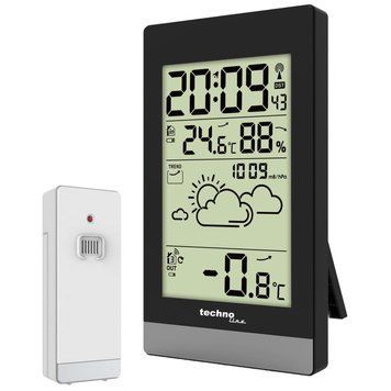 Метеостанція Technoline WS9132 Black (WS9132) (без акумулятора та зарядного пристрою) DS_DAS301788 фото