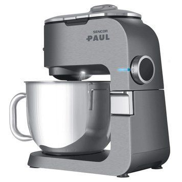 Кухонная машина Sencor Paul 1500Вт, чаша-металл, корпус-металл/пластик, насадок-19, металл RC_STM7900 фото