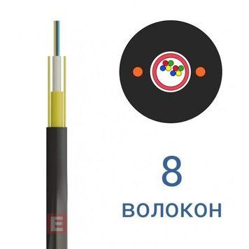 Кабель волоконно-оптичний Одескабель ОКT-Д(1,0)П-8Е1-0,З6Ф3,5/0,22H18-8 діелектричний 2000м U_15672 фото