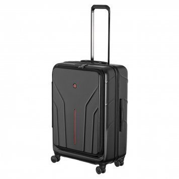 Валіза Wenger Amplix Hardside Medium, середня, полікарбонат, TSA, 4 колеса, розширення, чорний RC_653326 фото