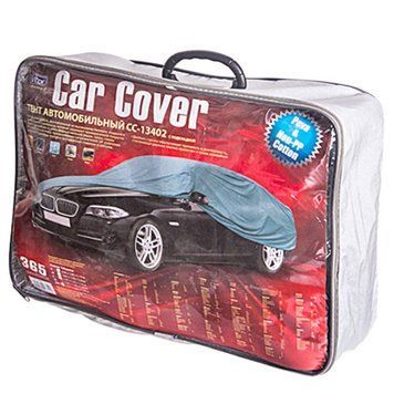Тент для автомобиля CC13402 L серый с подкладкой PEVA+Non PP Cotton/482х178х119 к.з OL_00000017831 фото