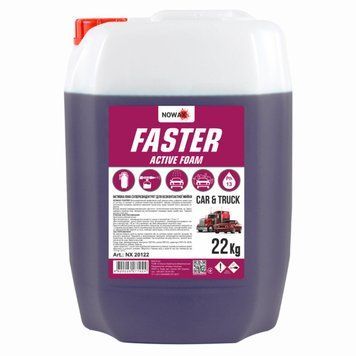 Активная пена Nowax Faster Active Foam суперконцентрат для бесконтактной мойки, 22кг LI_NX20122 фото