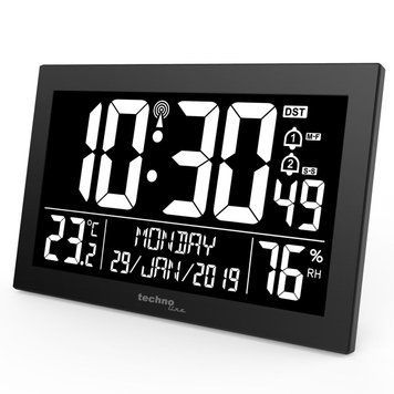 Годинник настінний Technoline WS8017 Black (WS8017) DS_DAS301334 фото