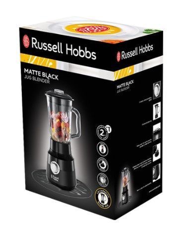 Блендер Russell Hobbs стаціонарний Matte Black 650Вт, чаша-1500мл, чорний RC_24722-56 фото