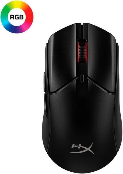 Мышь HyperX Pulsefire Haste 2, RGB, USB-A/WL/BT, черный RC_6N0B0AA фото