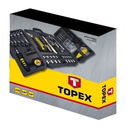 Набір інструментів Topex, універсальний, 135 од. RC_38D215 фото