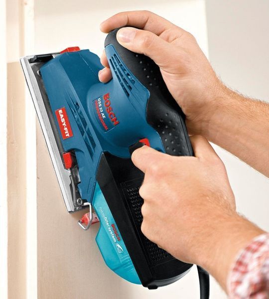Шлифмашина вибрационная Bosch GSS 23 A 190Вт платформа 92х182 24000цв/мин 0.89кг RC_0.601.070.400 фото