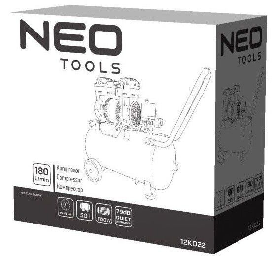 Компресор безоливний Neo Tools (12K022) RC_12K022 фото