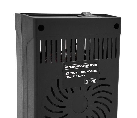 Перетворювач напруги MERLION PN-350, Input 220 V/Output 110V, 350W, трансформаторний, упаковка поліетилен U_32551 фото