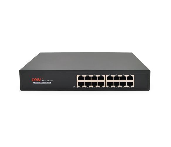 Коммутатор Ethernet ONV-H1016 в металлическом корпусе, 16*100Мб портов, 270х181х44 мм U_27264 фото