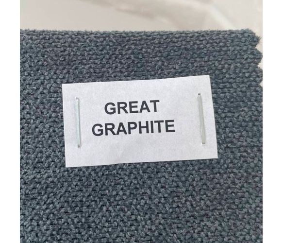 Кресло - мешок Voltronic Облако 100 см (3XL) Велюр Great Grafite U_28922 фото