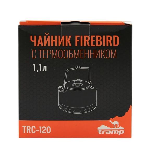 Чайник Tramp анодований з теплообмінником 1,1 л TM_TRC-120 фото