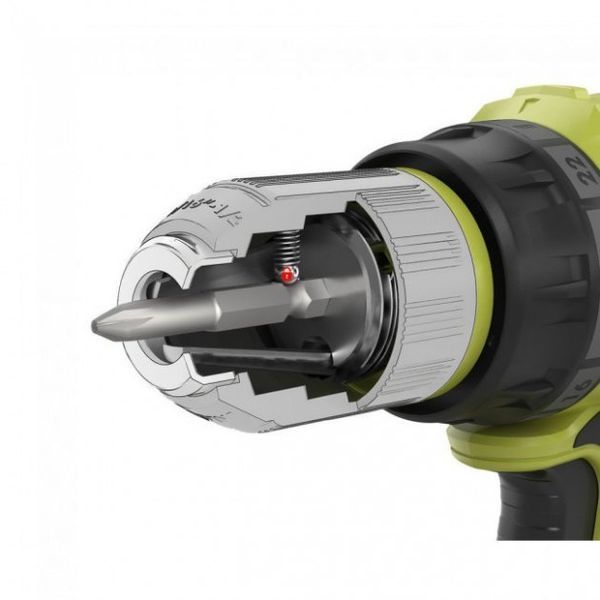 Акумуляторний безщітковий дриль-шуруповерт Ryobi ONE+ R18DD7-0 (5133004532) HY_90110381 фото