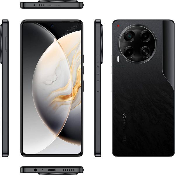 Смартфон TECNO Camon 30 (CL6) 6.78" 8/256ГБ, 2SIM, 5000мАч, Basaltic Dark RC_4894947020469 фото