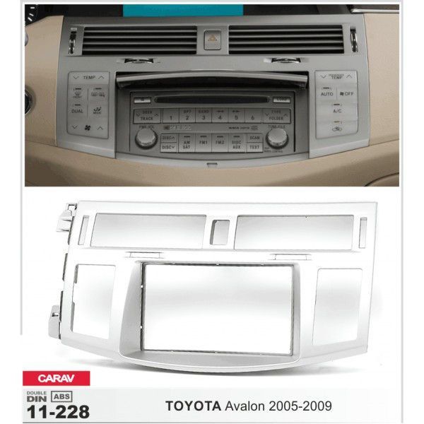 Перехідна рамка CARAV 11-228 для TOYOTA Avalon 2005-2009 AV_11-228 фото