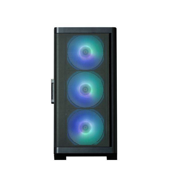 Корпус Zalman M4 без БП, 2xUSB3.0, 1xUSB2.0, 4x120мм ARGB, VGA 320мм, LCS ready, TG Side Window, mATX, чорний RC_M4BLACK фото