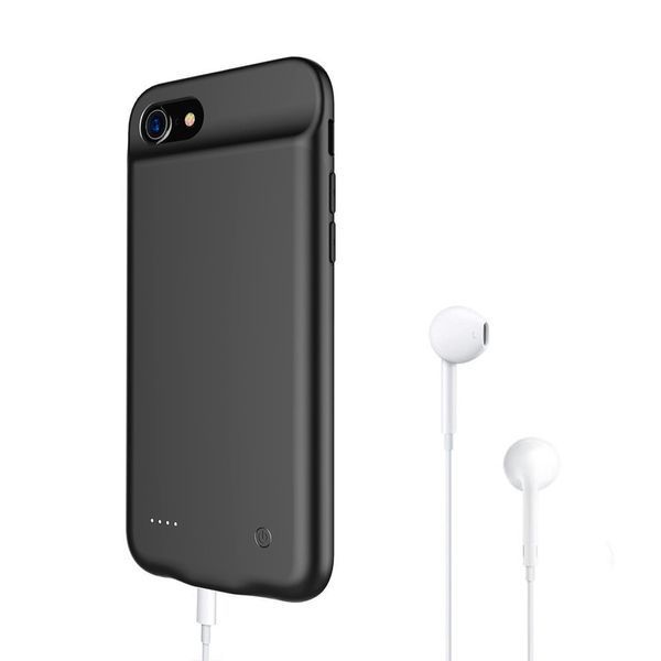 Чохол акумулятор AmaCase для iPhone 8 Plus Чорний (8000 маг) (Уцінка ) AMA_025 фото