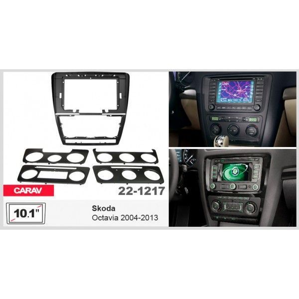 Перехідна рамка CARAV 22-1217 для Skoda Octavia AV_22-1217 фото