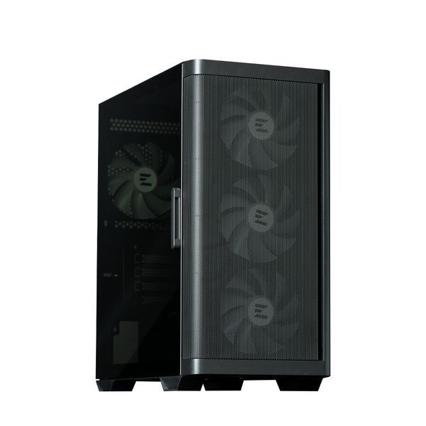 Корпус Zalman M4 без БП, 2xUSB3.0, 1xUSB2.0, 4x120мм ARGB, VGA 320мм, LCS ready, TG Side Window, mATX, чорний RC_M4BLACK фото