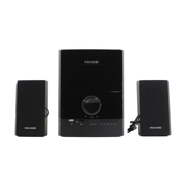 Акустична система M-500U 2.1, 40W, mini-jack, USB, SD, пк, чорний Microlab RC_M-500U фото