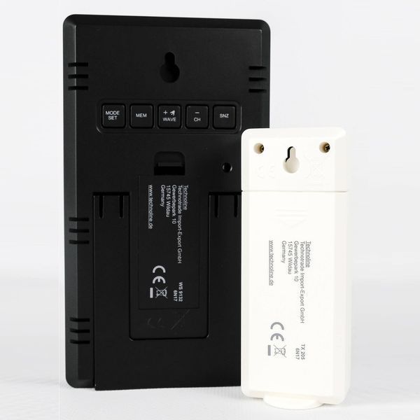 Метеостанція Technoline WS9132 Black (WS9132) (без акумулятора та зарядного пристрою) DS_DAS301788 фото