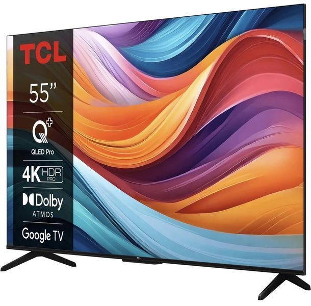 Телевизор 55" QLED 4K 60Hz Smart Google TV Titan TCL RC_55T7B фото