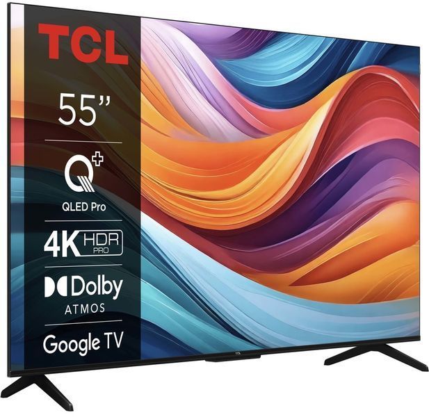 Телевизор 55" QLED 4K 60Hz Smart Google TV Titan TCL RC_55T7B фото