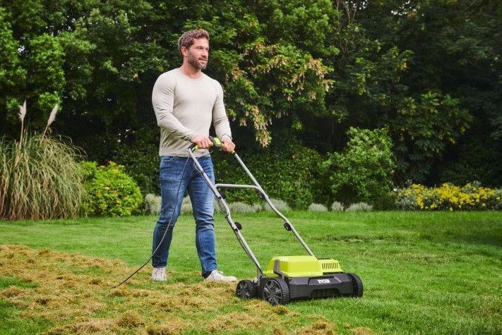 Аератор-скарифікатор Ryobi RY1400SF35B 1400Вт 35см 55л 11.2кг RC_5133004656 фото