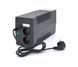 ДБЖ Qoltec QLT1000 (600W) Proxima-L, LED, AVR, 3st, 2xSCHUKO socket, 1x12V9Ah, metal Case U_29586 фото 2