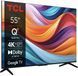 Телевизор 55" QLED 4K 60Hz Smart Google TV Titan TCL RC_55T7B фото 4
