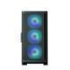 Корпус Zalman M4 без БП, 2xUSB3.0, 1xUSB2.0, 4x120мм ARGB, VGA 320мм, LCS ready, TG Side Window, mATX, чорний RC_M4BLACK фото 4