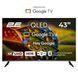 2E ТБ 43" QLED 4K 60Hz Smart Google TV Black RC_2E-43A77Q фото 1