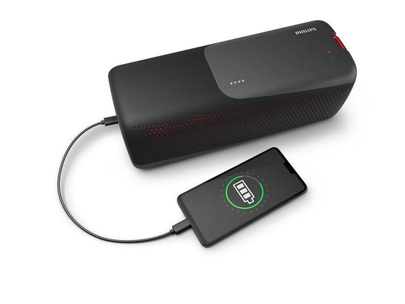 Акустична система TAS7807B 40W, IP67, TWS, Powerbank, Wireless Philips RC_TAS7807B/00 фото