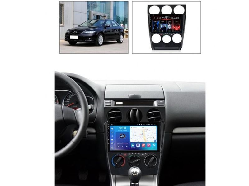 Штатная автомагнитола FORS.auto FS 6 MAX для Mazda 6 (6+128Gb, 9") 2002-2008 FA_FS-6086 фото