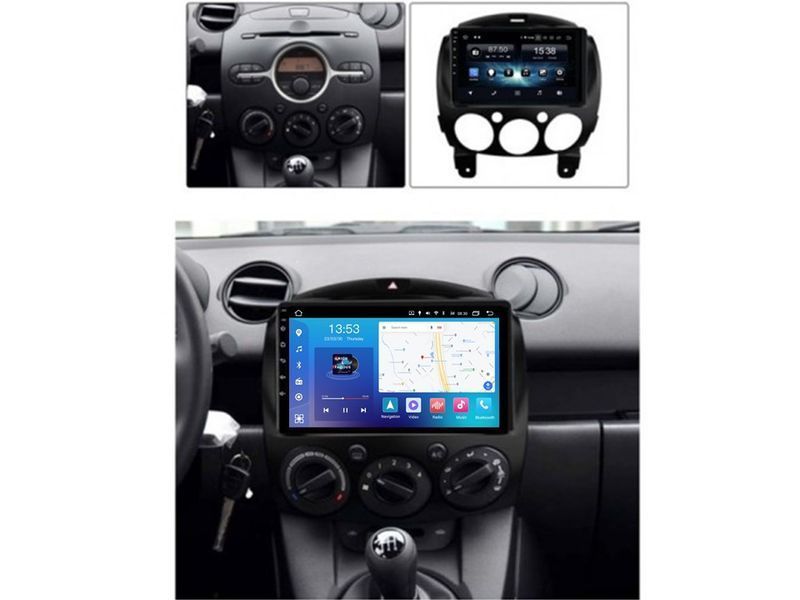 Штатная автомагнитола FORS.auto FS 4 MAX для Mazda 2 (4+32Gb, 9") 2007-2014 FA_FS-5087 фото
