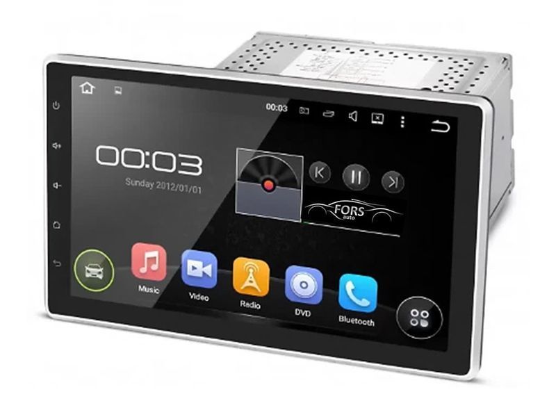 Універсальна автомагнітола FORS.auto Universal 2DIN U-M200 (7", 2+32Gb, CarPlay) FA_U-M200 фото