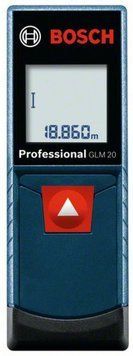 Дальномір лазерний Bosch GLM 20, 0.15-20м, &plusmn;3мм RC_0.601.072.E00 фото