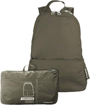 Рюкзак раскладной Tucano Compatto Eco XL, темно-зеленый RC_BPCOBK-ECO-VM фото
