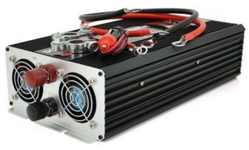 Інвертор напруги YOSO з правильною синусоїдою, 5000W, 12/220V-2500W, 2 універсальні розетки, LED Display U_29941 фото