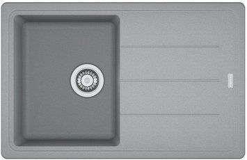 Мойка кухонная Franke Basis, фрагранит, прямоугольник, с крылом, 780х500х200мм, чаша &ndash; 1, накладная, BFG RC_114.0565.087 фото