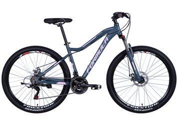 Велосипед алюміній 27.5" Formula ALPINA AM DD рама-17,5" сіро-рожевий (матовий) 2024 VT_OPS-FR-27.5-213 фото