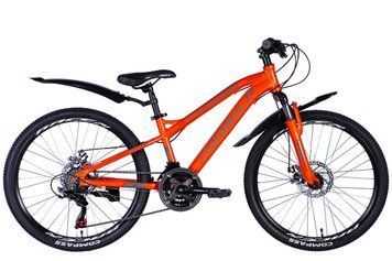 Велосипед алюміній 24 Formula BLACKWOOD 1.0 AM DD рама-12,5" помаранчевий з крилом Pl 2024 VT_OPS-FR-24-401 фото