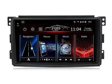 Штатная автомагнитола FORS.auto FS 2 PRO для Smart Fortwo (2+32Gb, 9") 2005-2010 FA_FS-2406 фото