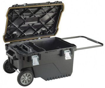 Ящик для інструментів Stanley FatMax Mid-Size Chest, лоток, з колесами 7", високоміцна металева ручка, 74.8х51.6х43см RC_FMST1-73601 фото