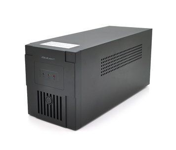 ДБЖ Qoltec QLT1500 (900W) Proxima-L, LED, AVR, 3st, 2xSCHUKO socket, 2x12V9Ah, metal Case U_29588 фото